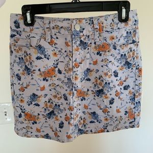 Floral GAP skirt!